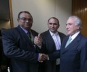 Presidente da Câmara Ver. Salomão Gomes participa de reunião em Brasília.